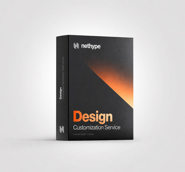 Wonder Theme - Customization services by Nethype.co - Design UX/UI